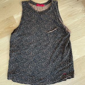 Animal Print Tank Top